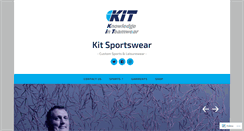 Desktop Screenshot of kitsportswear.com